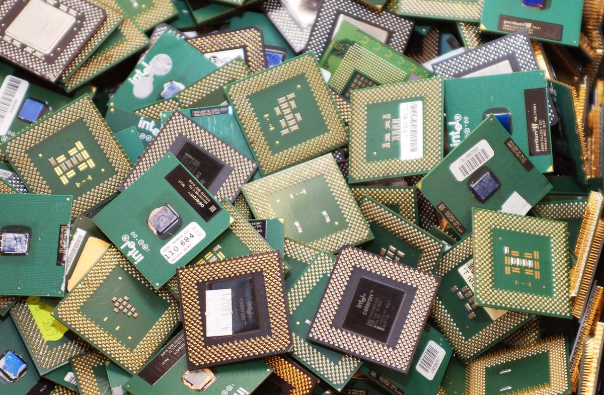 Computer processor CPU socket